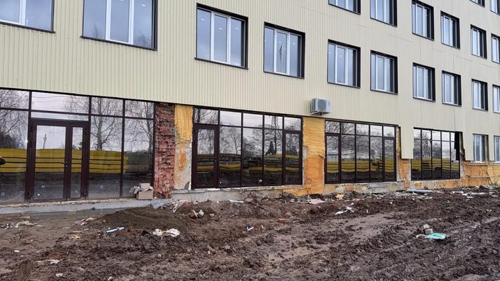 Витражное остекление фасада